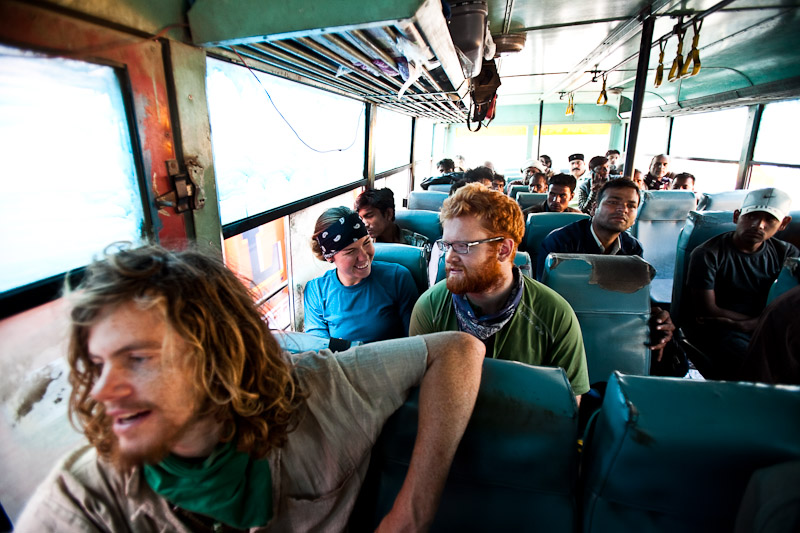 Getting to know the real India:  26 hours of the public bus system...